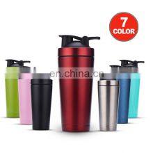500ml Stainless Steel Milkshake Mixing Protein Shaker Bottle thumbnail-4