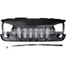 J215 for Jeep JK Front Grille ABS Material for Wrangler 2007-2017 Lantsun thumbnail-4