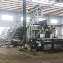 Nonferrous metal smelting 5 tons of large fuel gas aluminum melting furnace