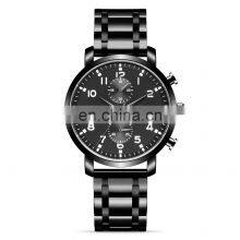 MEGIR 2160G Men Quartz Wristwatch Waterproof Business Multifunctional Stainless Steel Mans Watches thumbnail-3