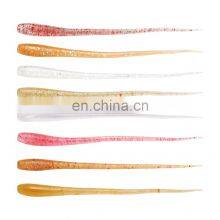JOHNCOO 50pcs/box Soft Worm Rock Fish Lure Ocean Rock Lure Soft Fish Wobblers Carp Pesca Peche Soft Bait Jig Lure thumbnail-2