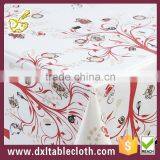 Printed Plastic Cloth for Outdoor Halloween Decorations Blood Tree Design Table Cloth