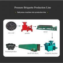 Briquette Press for Charcoal Palm Kernel Shell Recycling thumbnail-3