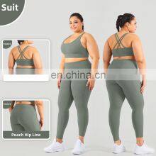 Custom Yoga Leggings With Pocket Gym Plus Size Workout Sexy Body Scrunch Butt Sport Pant thumbnail-5