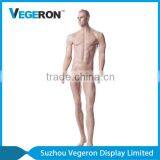 Fiberglass Realistic Male Mannequin With Sculpture Hair thumbnail-1