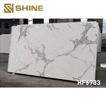 Modern Design Cut-to-Size Quartz Slab Artificial Marble for Indoor Wall Floor Table Top Vanity for Bedroom Bathroom Villas thumbnail-5