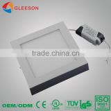 factory price surface mounted led ceiling light aluminum housing 18w round led panel light