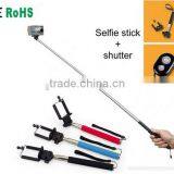 Monopod Selfie Stick With Bluetooth Shutter Button