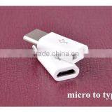 Hot Plug Micro Usb to Type c Plastic Adapter Connector thumbnail-1