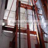 NEW Building Materials Warehouse Platform Lift Guide Rail Hydraulic Lifting Platform thumbnail-4