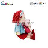 a Mom With Red Hair Plush Soft Dolls Toys for Holiday Gift thumbnail-3