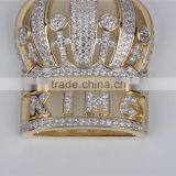 New Products Micro Set Diamond 925 Sterling Silver Jewelry Crown Pendant Necklace thumbnail-4