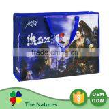Customized Logo Non Woven Foldable Freezer Zipper Ziplock Bag Plastic thumbnail-2