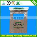 Printed Plastic Hdpe T-shirt Bag / Vest Bag / Flat Bags On Roll