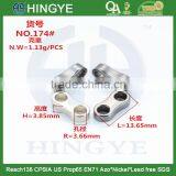 Metal Cord End Two Hole Cord End Cord End Clothing thumbnail-2