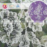 Wholesale Cheap Guipure Embroidery Lace Curtain Fabric China Supplier Factory in 2016 thumbnail-3