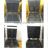 Single Head Gas 220v 2 Pcs Rectangle Red Bean Belgium Waffle Cake Maker thumbnail-2