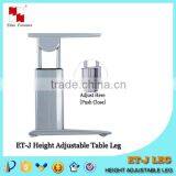 Metal Metal Table Legs Adjustable Height Desk