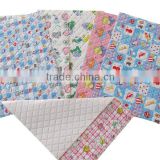 PVC/PE baby changing mat, waterproof & easy care & wipe clean & any sizes