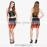 Women's Fashion Girls Tight Hot Mini Skirt High Quality 3d Digital Full Print Custom Hot Sale Tube Stretchy Summer Skirt thumbnail-2