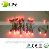DC5v 9MM Dongguan Factory Strawhat Single Color/RGB Pixel Led String L Ight