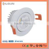 7W IP20 AC85 to 265V LED Downlight Kit With Allite Red Color 3000K CCI Cold White thumbnail-3