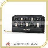 Latest Fashion Design Lozenge Cross Body Metal Long Chain Wallet thumbnail-2