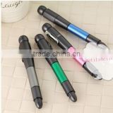 2014 multifunctional tool ball pen flashlingt pen