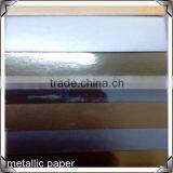 Golden Metallized PET Film Paper Board Lamination thumbnail-1