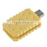 Promotional Gift Biscuit Shape USB Flash Drive thumbnail-1