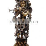 Tribhangi Standing Krishna With Flute 20"