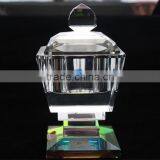 2014 New Products Crystal Sugar Bowl With Lid Table Decoration thumbnail-2