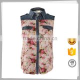 Clothing supplier High quality Custom Fashion casual blouse for fat woman