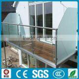 Exterior Decorative Decking Frameless Glass Railings thumbnail-2