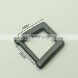 Manufacture Metal Black Strap Keeper Rectangle Buckle Internal 25mm thumbnail-5