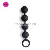 Silicone anal beeds sex toys F023