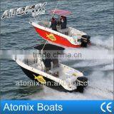 6m Fiberglass Fishing Boat With Outboard Engine (600 Center Console) thumbnail-5
