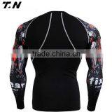Wholesale Youth Compression Shirts/ Brazilian Fitness Wear/ Rash Guard thumbnail-2