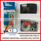 XR-9RD1 Black on Red 9mm Tape Cartridge for Label Printer KL-60, KL-780