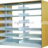 new design hot sale steel book shelf for library with great price/top sale bookcase