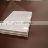 PVC glossy rigid sheets with PE protective film