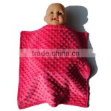 Baby Girls Love 2016 Hot Sale Doll Accessories Hot Pink Blanket for Doll