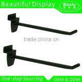 Small Black High Quality Metal Hooks Slatwall Hanging Display Hooks Supplier's Choice