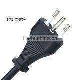 Italy IMQ Approval ac Power Cord With 3pin Plug