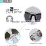 New Style Mirror Frame Sunglasses Polarized Clip Insert Frog Mirror Glasses thumbnail-4