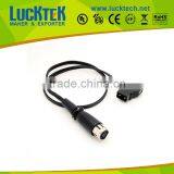 D-tap to 4pin Din Female for On-camera HD Field Monitors 0.45meter