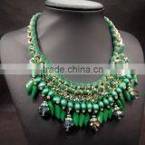 Luxury Crystal Party Necklace Vintage Jewelry Water Drop Collar Necklace New Design 2015 thumbnail-2
