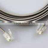 Flat Telephone Extension Cord Phone Cable 6P4C