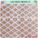 Fashion Hollow Out Squares With Herb in Water Soluble Fabric Embroidery for Dress