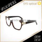 High Quality Acetate Optical Frame With Spring Hinge Jewelry Decoration thumbnail-3